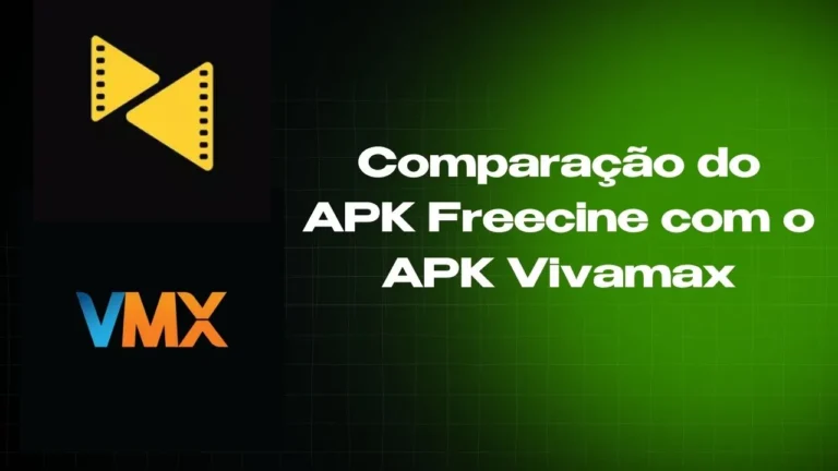 Comparação do APK Freecine com o APK Vivamax