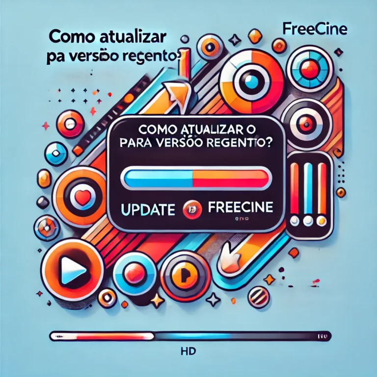 Como atualizar o Freecine para a versão mais recente?